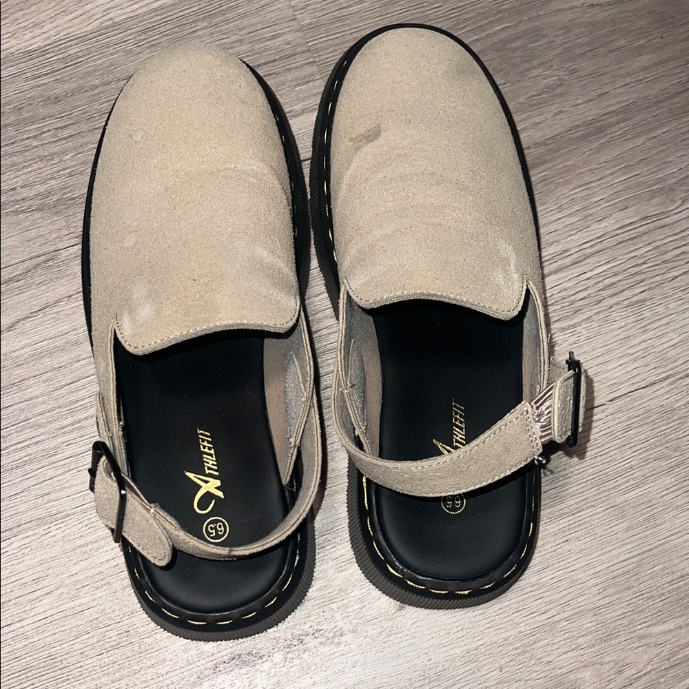 Tan Women’s Clogs - Picture 2 of 3